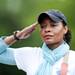 A spectator stands in salute during the Ypsilanti Memorial Day Parade on Monday, May 27. Daniel Brenner I AnnArbor.com